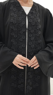 C 1116 Black Abaya
