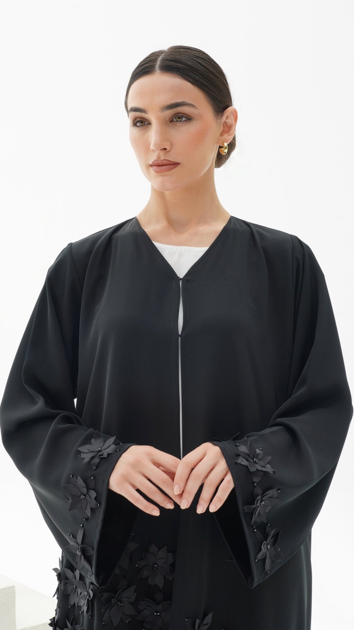 C 1117 Black Abaya