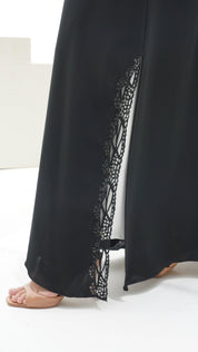 C 1118 Black Abaya