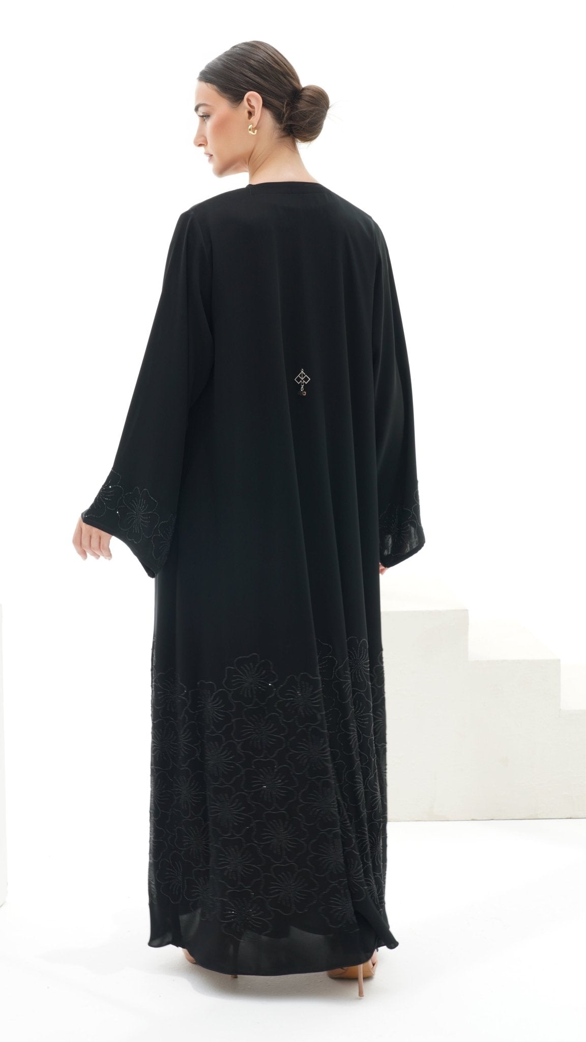 C 1119 Black Abaya