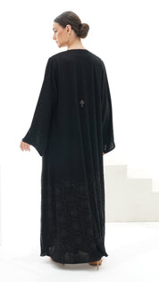 C 1119 Black Abaya
