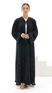 C 1119 Black Abaya