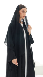 C 1120 Black Abaya