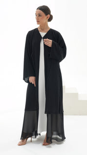 C 1120 Black Abaya