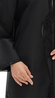 C 1121 Black Abaya