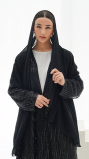 C 1125 Black Abaya