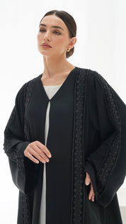 C 1126 Black Abaya
