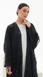 C 1127 Black Abaya