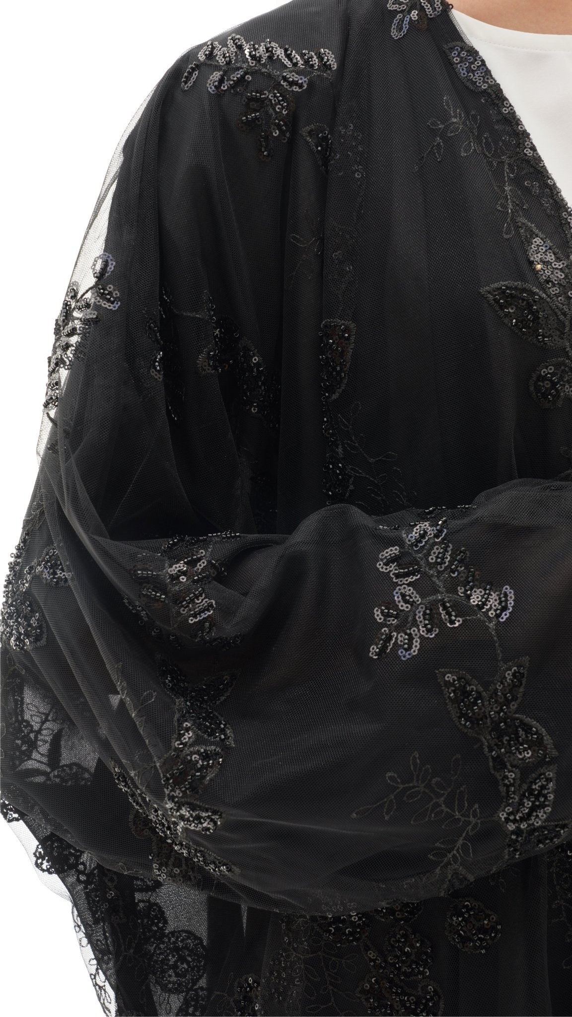 C 1127 Black Abaya