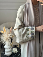 C 1134 - 02 Smoky Blue Bisht Abaya