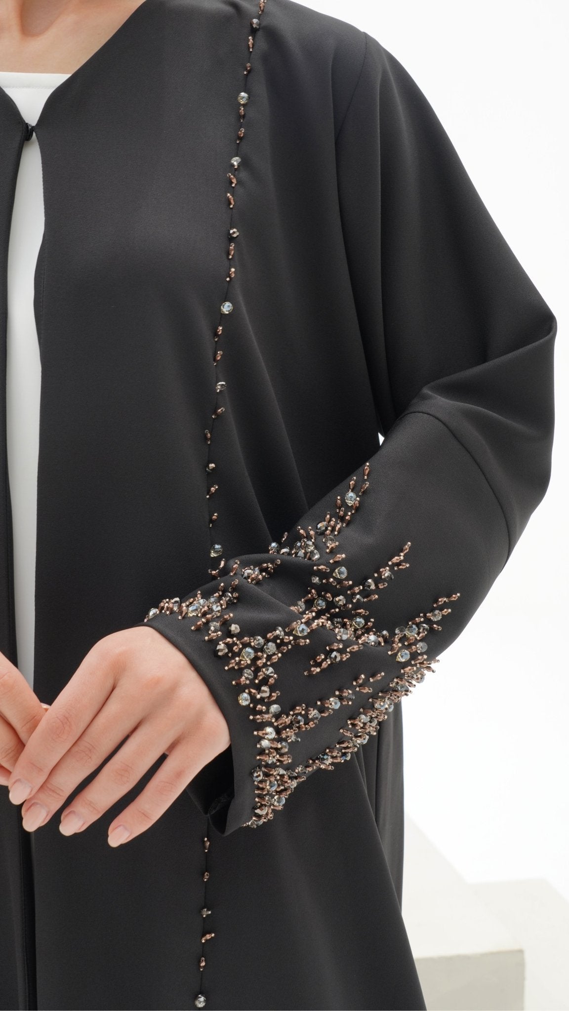 C 1137 Black Abaya