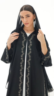 C 1140 Black Abaya