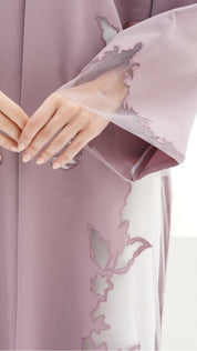 C 1153 Lilac Abaya