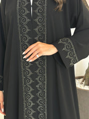 C 1182 Black Abaya
