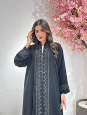 C 1182 Black Abaya