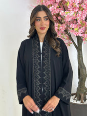 C 1182 Black Abaya