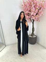 C 1183 Black Abaya