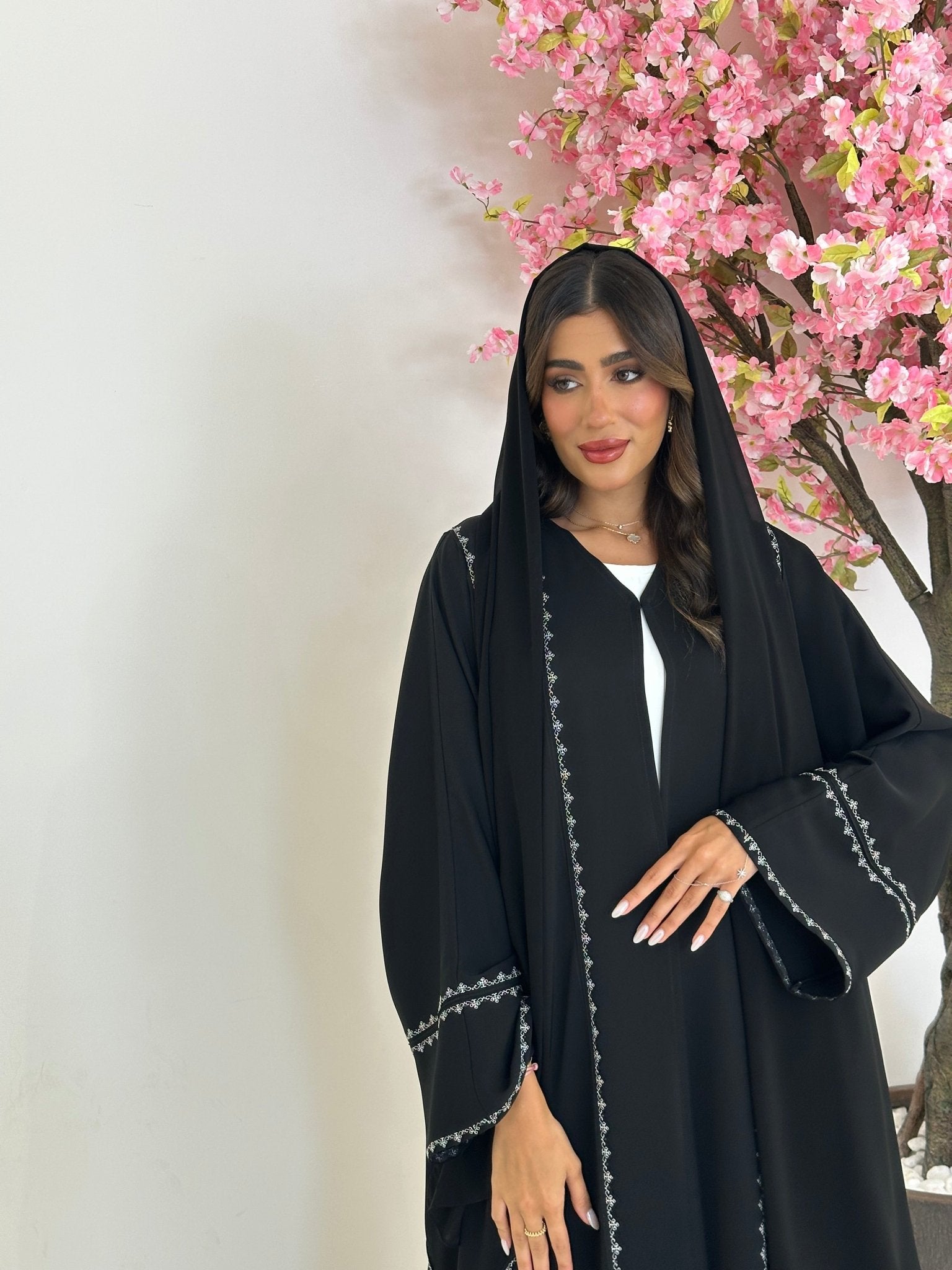 C 1183 Black Abaya