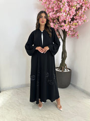 C 1185 Black Abaya