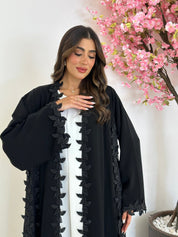 C 1186 Black Abaya