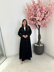 C 1187 Black Abaya