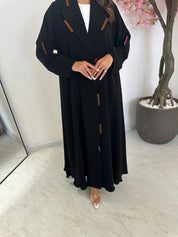C 1187 Black Abaya