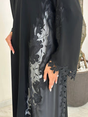 C 1188 Black Abaya