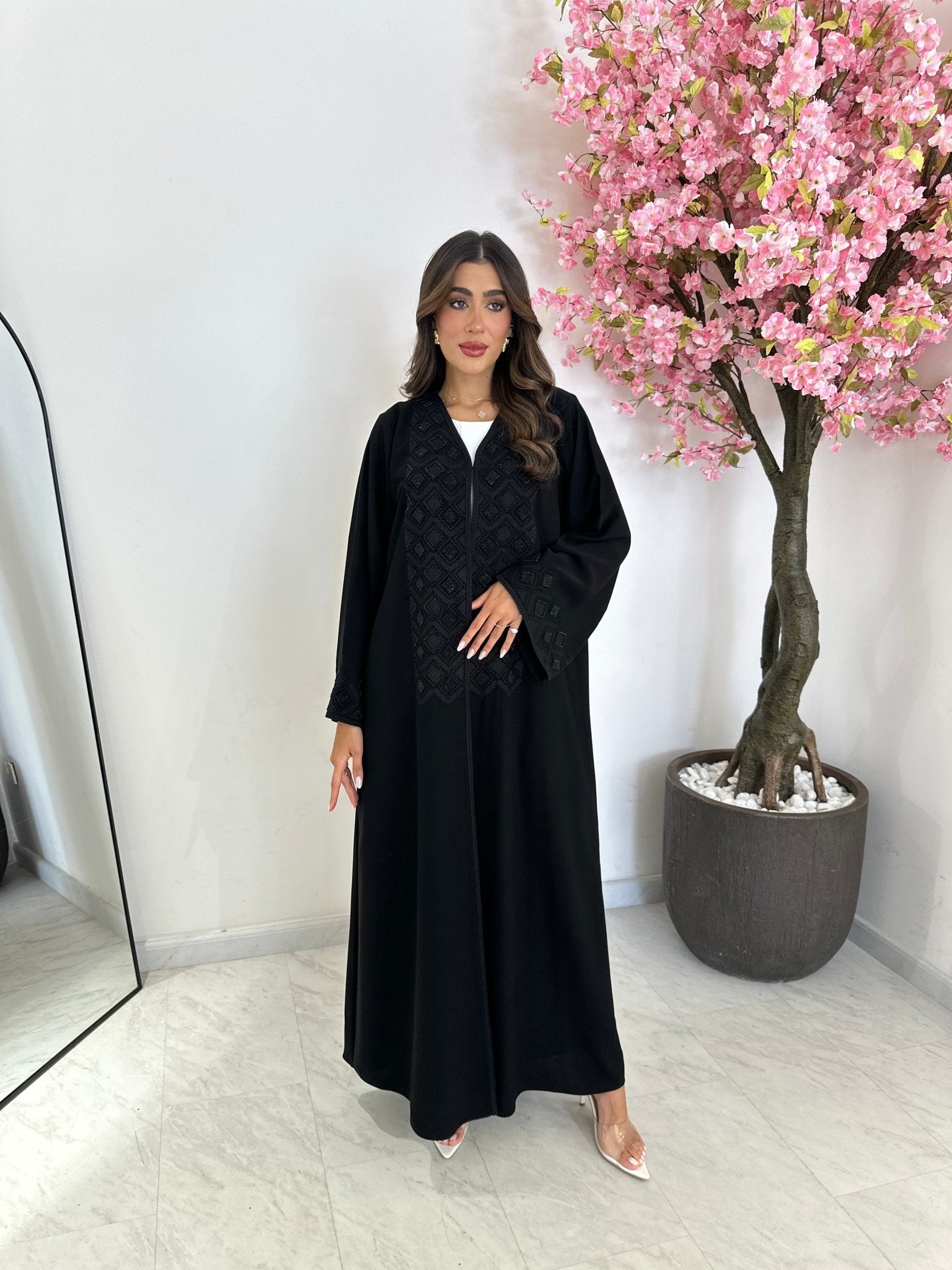 C 1192 Black Abaya