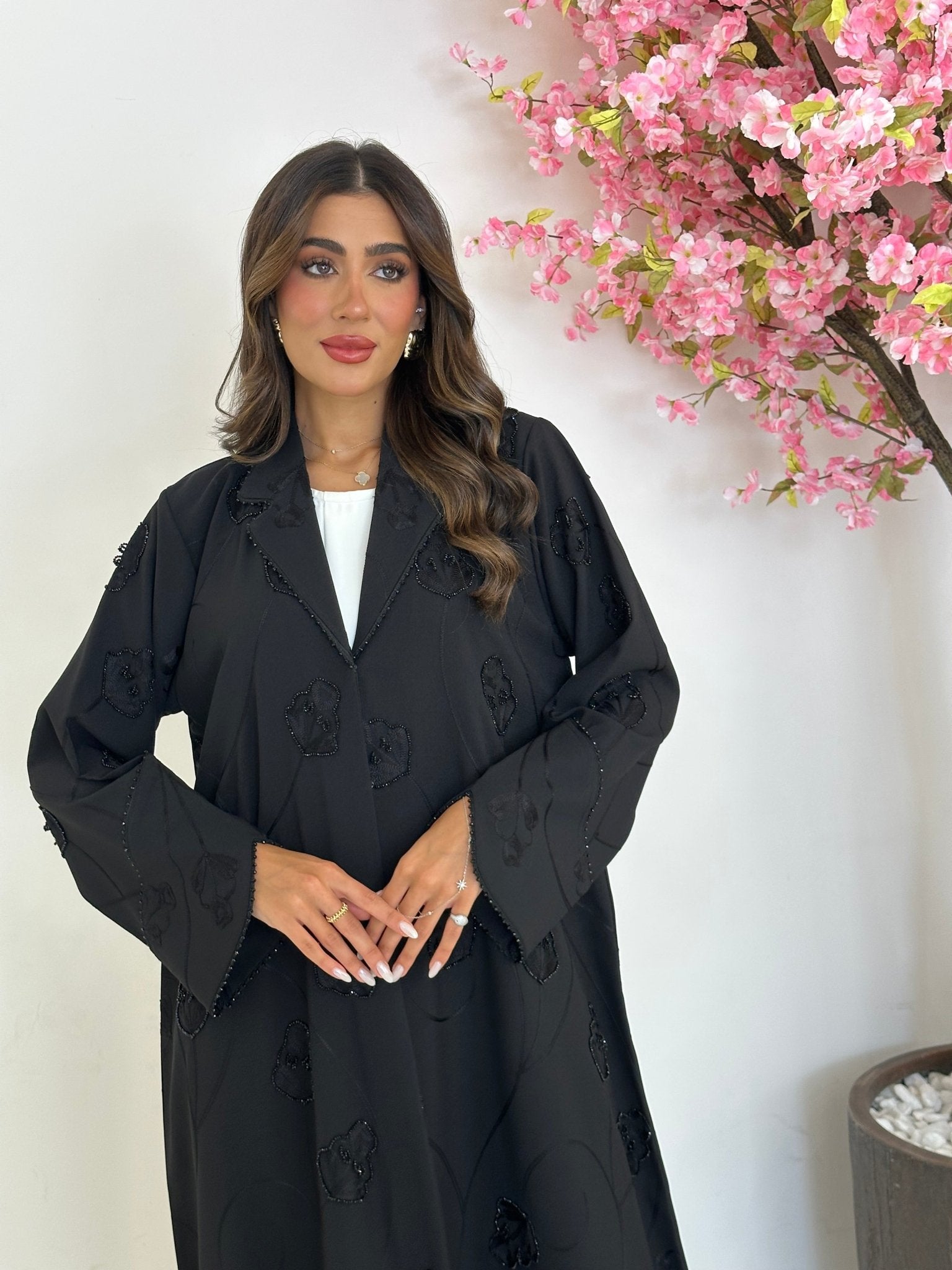 C 1193 Black Abaya