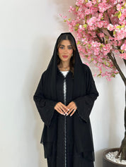 C 1194 Black Abaya