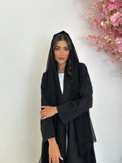 C 1195 Black Abaya