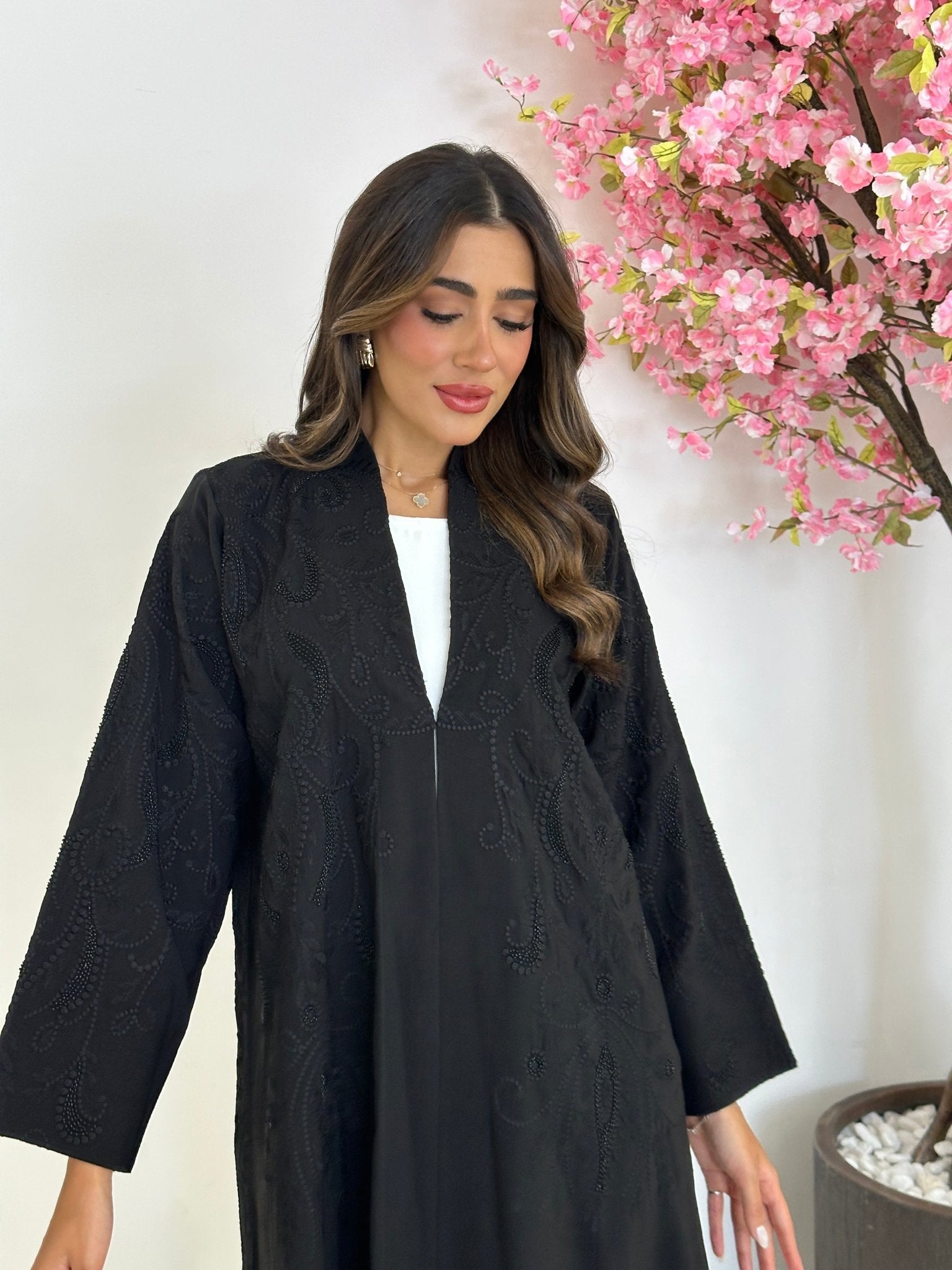 C 1195 Black Abaya