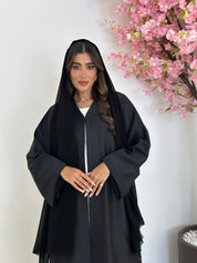 C 1196 Black Abaya