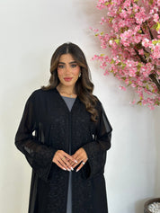 C 1197 Black Abaya