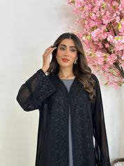 C 1197 Black Abaya