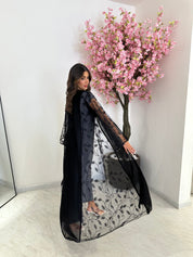 C 1198 Black Abaya