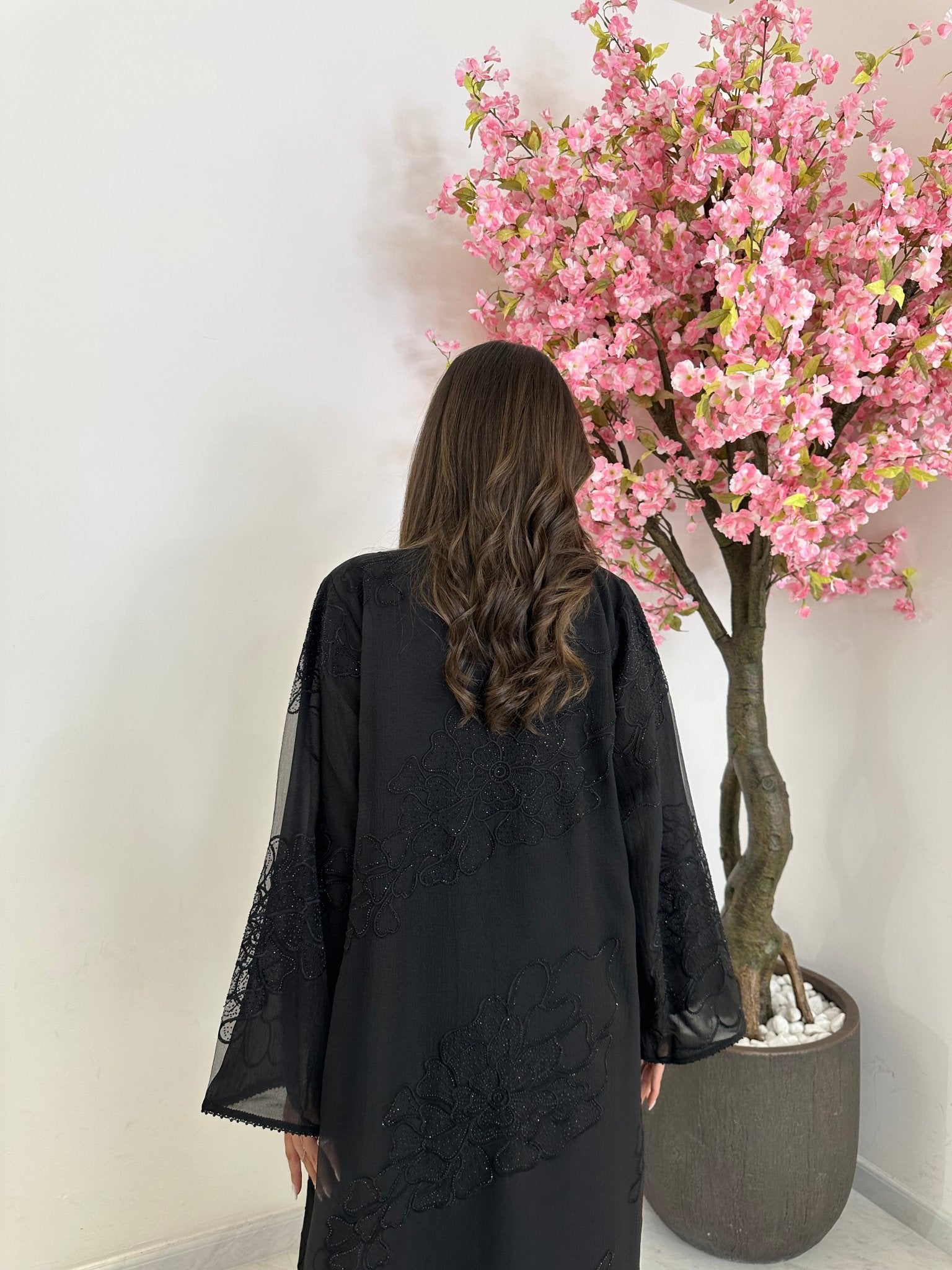 C 1199 Black Abaya