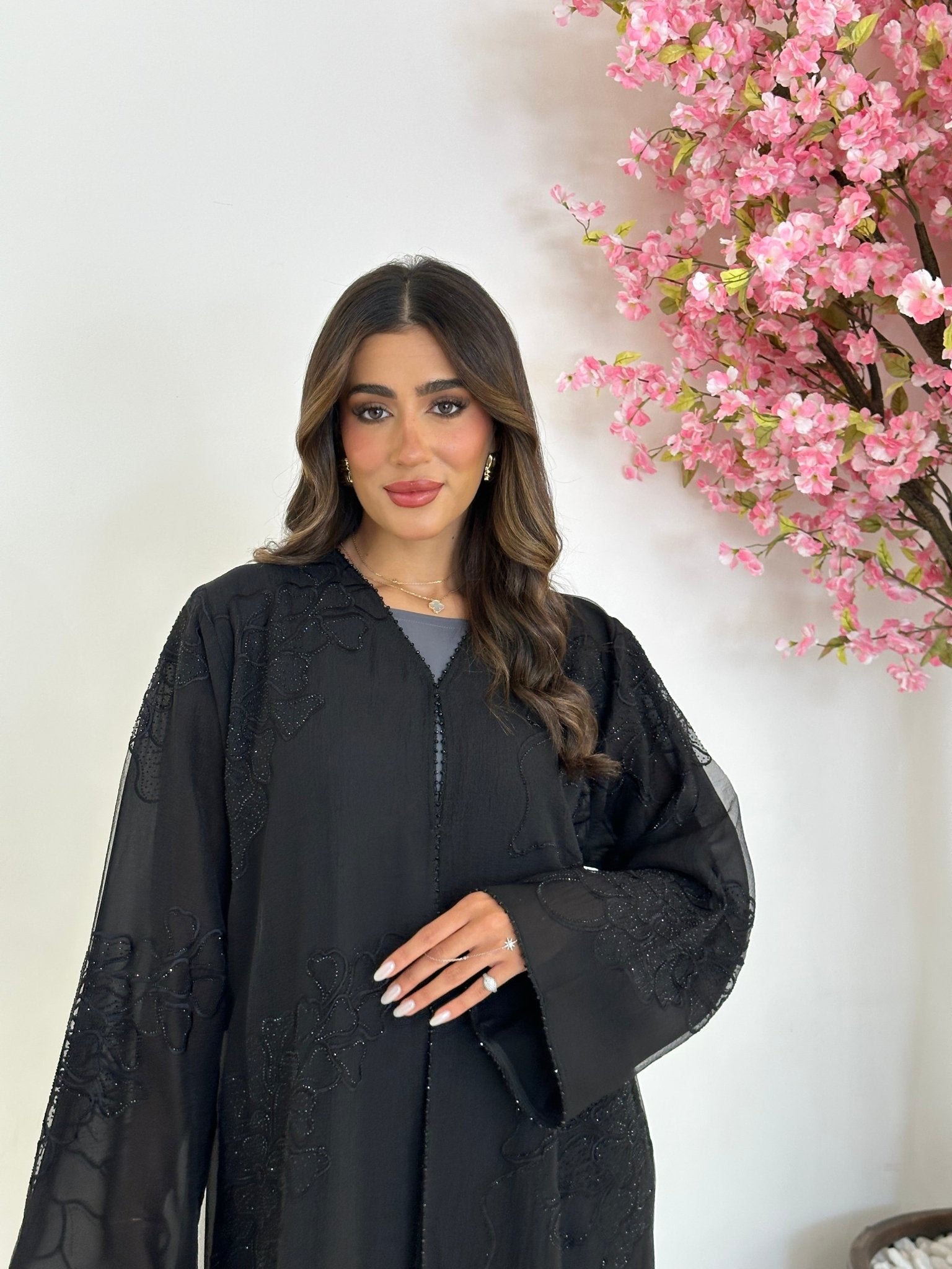 C 1199 Black Abaya