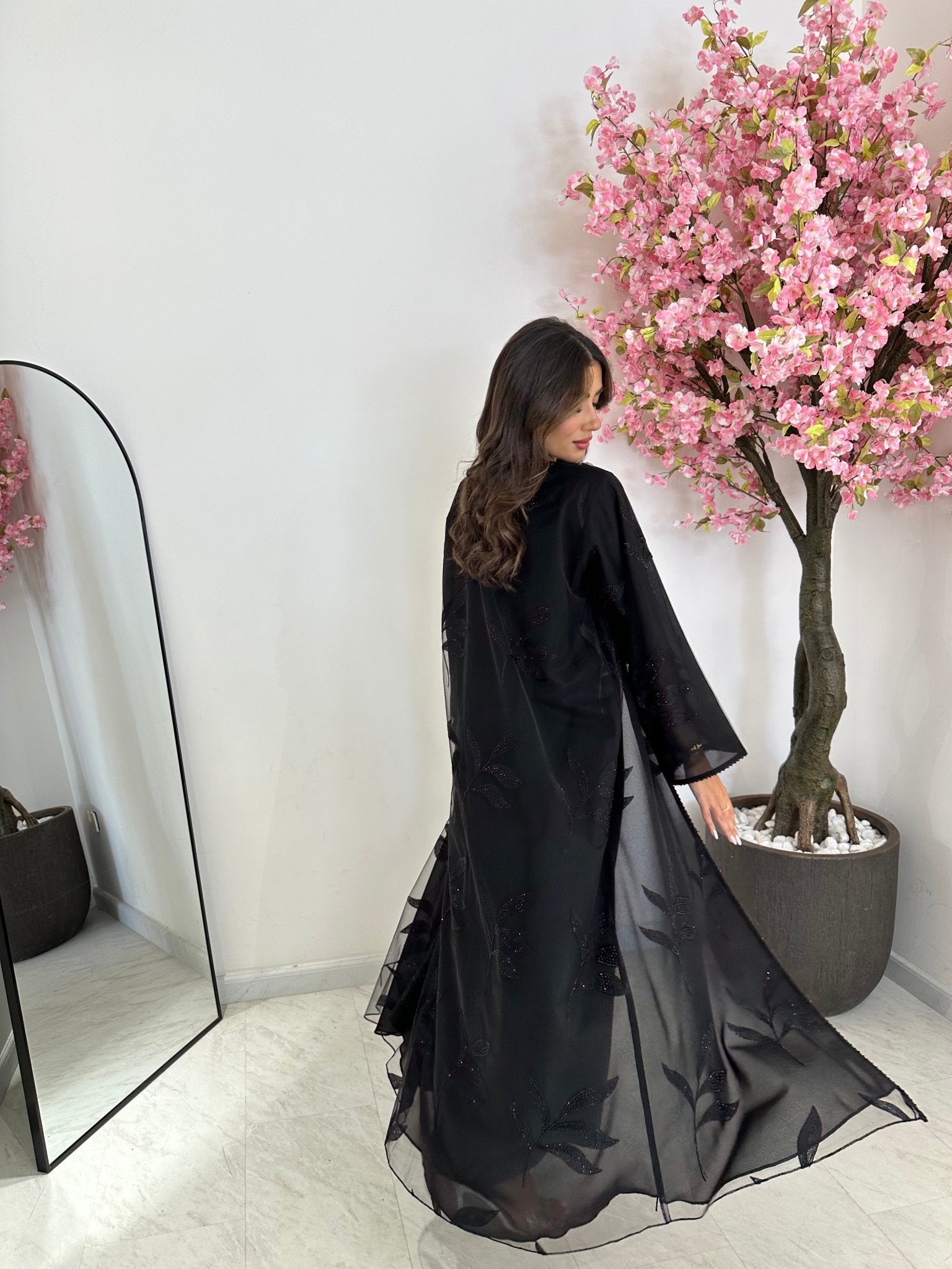 C 1200 Black Abaya