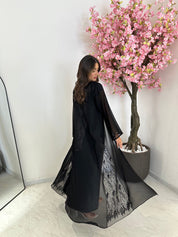 C 1201 Black Abaya