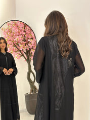 C 1201 Black Abaya