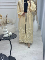 C 1210 - 01 Dark Butter Yellow Abaya