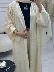 C 1210 - 02 Light Butter Yellow Abaya