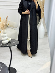 C 1216 Black Coat Abaya