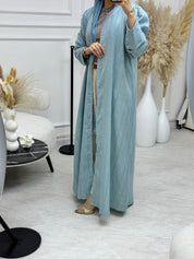 C 1217 - 01 Powder Blue Travel Abaya