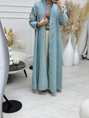 C 1217 - 01 Powder Blue Travel Abaya