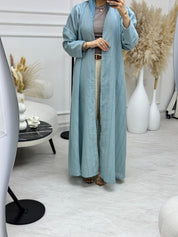 C 1217 - 01 Powder Blue Travel Abaya