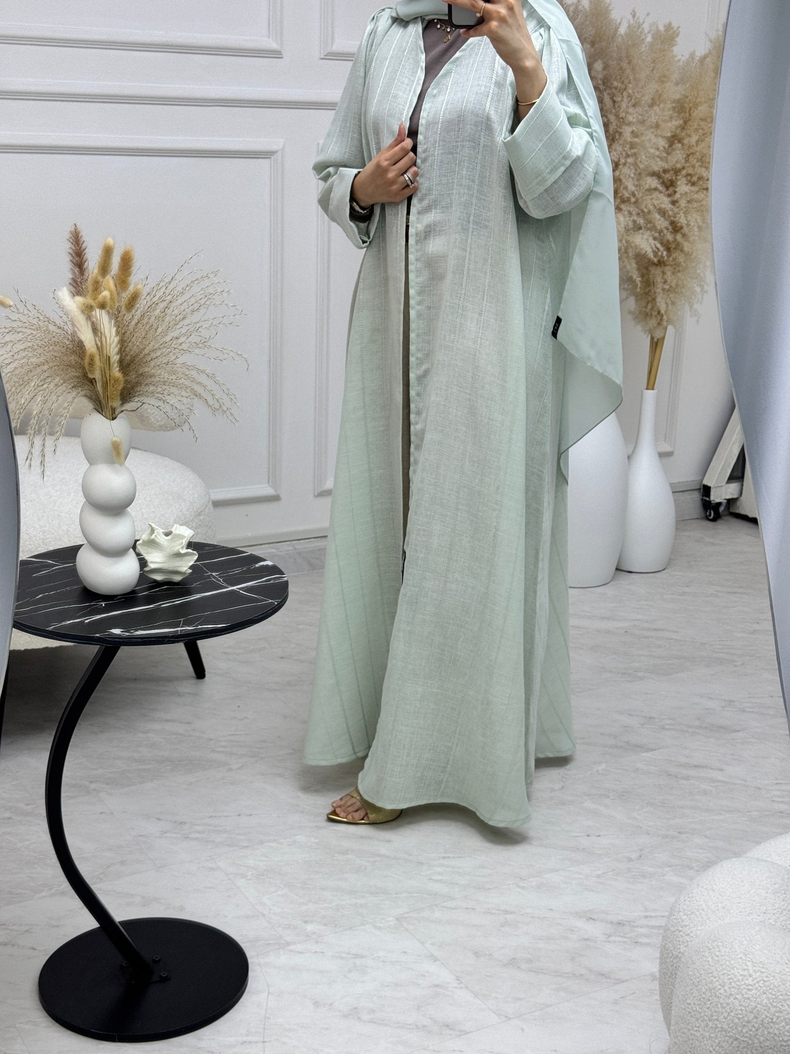 C 1217 - 04 Sea Glass Travel Abaya