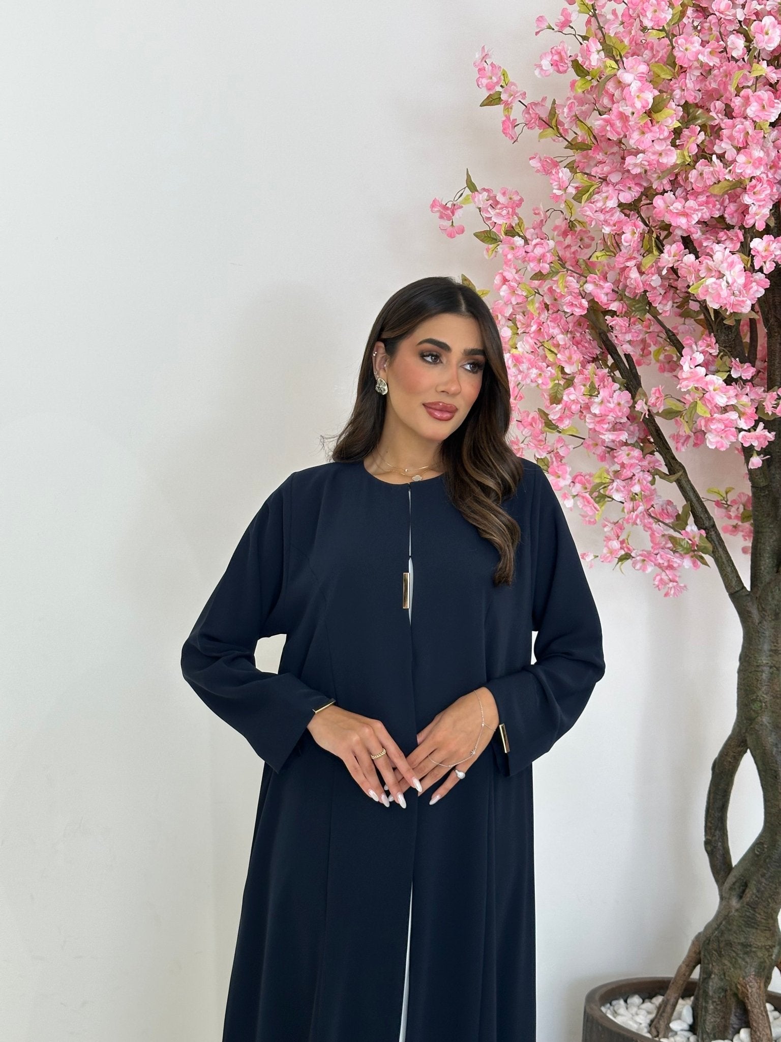 C 1229 - 01 Navy Blue Abaya