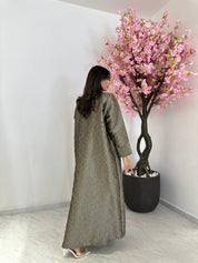 C 1235 Sand Beaded Abaya